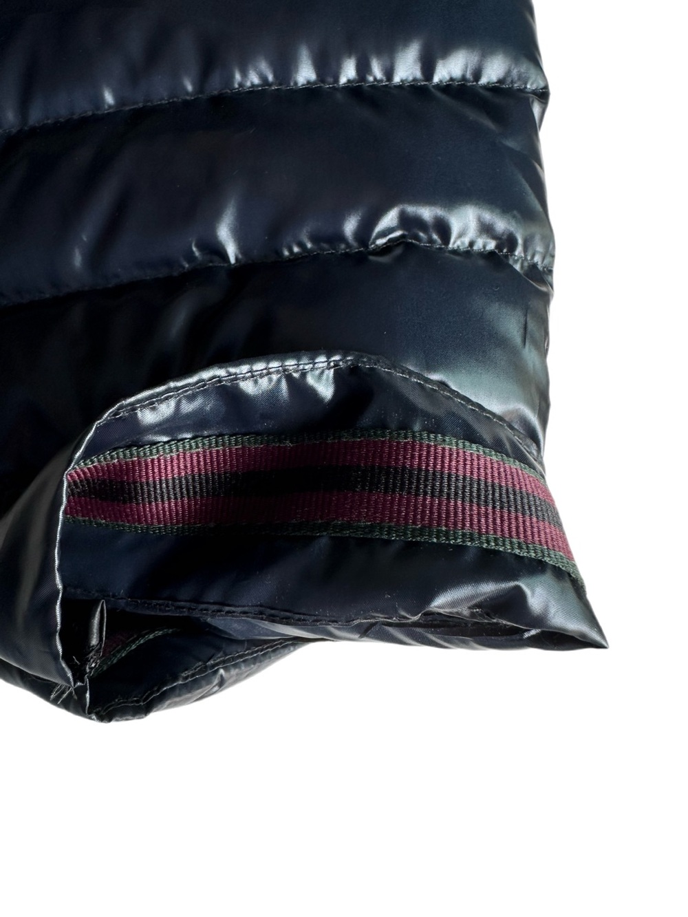 Hunter Refined Gloss Down Puffer Jacket Navy Size Small - Picture 6 of 12